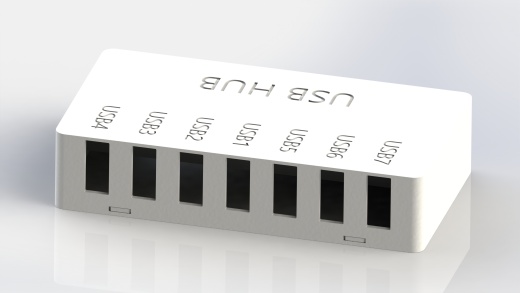 USB2.0集线器分离器外壳-7端口缩略图
